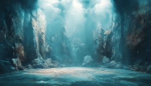 Mystic Cavern Scene 4K Desktop Background for Free Use