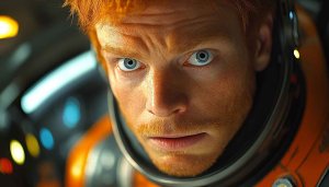 Astronaut Portrait 4K Desktop Background Space Explorer Mobile Wallpaper