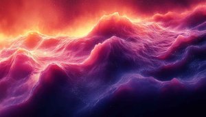 Dreamy Purple Mountain 4K Desktop Background - Free Mobile Wallpaper