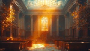 Golden Autumn Interior 4K Desktop Wallpaper, Free No Sign Up