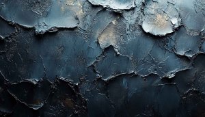 Textured Navy Blue Oil Painting Aesthetic Mobile Background Wallpaper