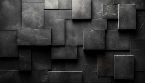 Abstract Dark Stone Blocks 4K Desktop Background Mobile Wallpaper