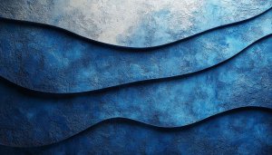 Abstract Blue Waves Texture 4K Desktop Background Free Mobile Wallpaper
