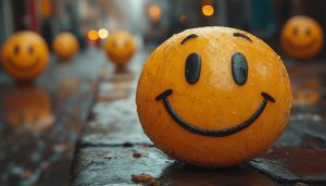 Yellow Smiley Face Backgrounds for Desktop and Mobile Wallpaper 4K