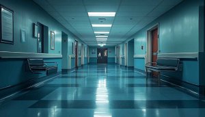 Creepy Hospital Hallway 4K Background - Free Mobile Wallpaper