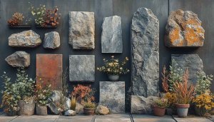 Stone and Plants Backgrounds for Desktop, Mobile Wallpaper, Free Images