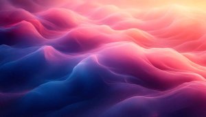 Abstract Pink Blue Waves Mobile Wallpaper 4K Desktop Backgrounds