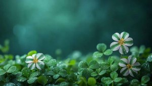 Clover Flowers 4K Desktop Background - Free Spring Mobile Wallpaper