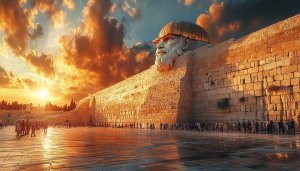 Western Wall Jerusalem Sunset 4K Desktop Background, Mobile Wallpaper Free