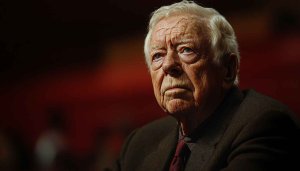 Walter Cronkite Portrait HD Wallpaper for Desktop and Mobile