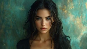 Beautiful Girl Portrait Wallpaper 4K Desktop Background Free Aesthetic Art