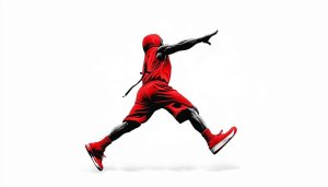 Michael Jordan Jumpman 4K Wallpaper, Free Basketball Mobile Background