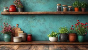 Cozy Kitchen Still Life Mobile Wallpaper, Desktop Background Free