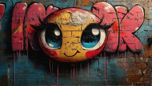 Powerpuff Girls Graffiti Art 4K Wallpaper for Desktop Background