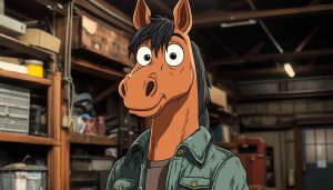 Bojack Horseman Funny Portrait HD Wallpaper for Desktop and Mobile