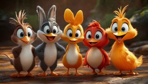 Tiny Toons Looniversity Cartoon Characters Wallpaper for Desktop Background
