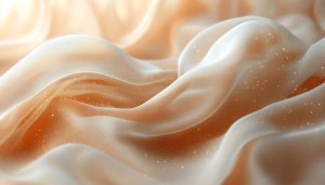 Elegant Cream Silk Fabric Texture 4K Desktop Mobile Wallpaper