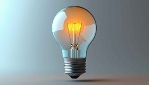 Glowing Filament Light Bulb 4K Desktop Background Free Wallpaper