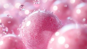 Pink Bubbles Aesthetic 4K Wallpaper for Desktop Mobile Background