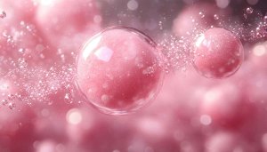 Pink Bubbles Mobile Wallpaper Aesthetic 4K Desktop Background Free
