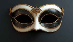 Elegant Venice Carnival Mask 4K Desktop Wallpaper Free Image