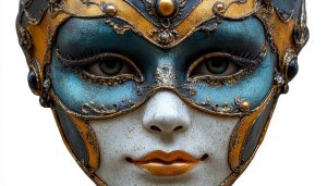 Venetian Carnival Mask Wallpaper HD, Free Background for Desktop, Mobile
