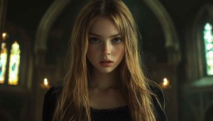 Freckled Girl Portrait Aesthetic Mobile Wallpaper, Beautiful Woman Backgrounds