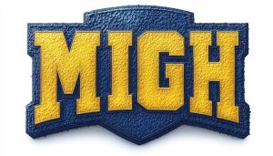 Michigan Wolverines Logo Wallpaper, 4K Desktop Background, Free Mobile Image