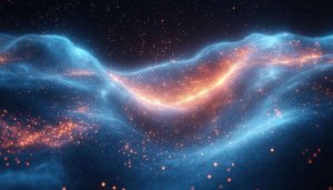 Abstract Glitter Galaxy 4K Desktop Background, Mobile Wallpaper