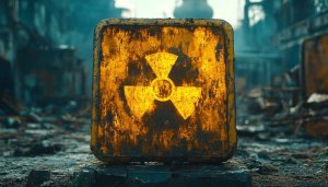 Radioactive Symbol Nuclear Zone HD Wallpaper 4K Desktop Background