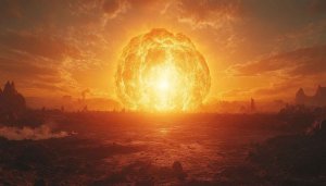 Atomic Blast Aftermath Wallpaper 4K Desktop Background Mobile Wallpaper