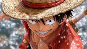 One Piece Luffy 4K Desktop Wallpaper - Straw Hat Pirate Anime
