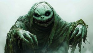 Creepy Swamp Monster 4K Desktop Backgrounds Halloween Mobile Wallpaper