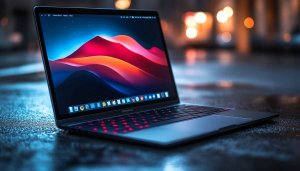 MacBook Pro Abstract Wallpaper for Desktop Backgrounds, Free Mobile Wallpaper