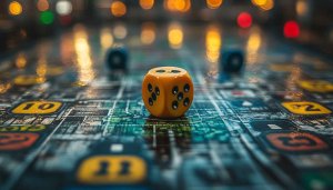 Dice Game Board Aesthetic Mobile Wallpaper 4K Desktop Background
