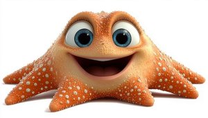 Finding Nemo Peach Wallpaper, Cartoon Character Background for Desktop