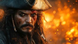 Jack Sparrow Pirates of the Caribbean Free 4K Desktop Wallpaper