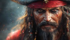 Pirates of the Caribbean Wallpaper - Jack Sparrow 4K Desktop Background