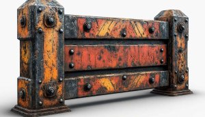 Rusty Metal Panel 4K Desktop Background - Free Industrial Texture Wallpaper