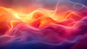 Abstract Orange Pink Swirls 4K Mobile Wallpaper Free No Signup