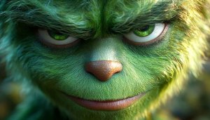 Grinch Movie Close-Up 4K Wallpaper for Desktop and Mobile