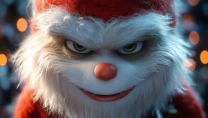 Grinch Face 4K Wallpaper: Christmas Holiday Mobile Backgrounds