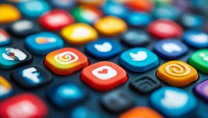 Social Media App Icons Desktop Wallpaper Free Mobile Background