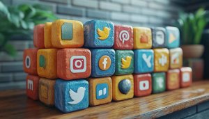 Social Media Apps Icons 4K Desktop Backgrounds Free HD Wallpapers