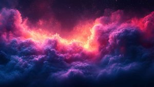 Cosmic Cloud Nebula Galaxy 4K Desktop Background Mobile Wallpaper Free