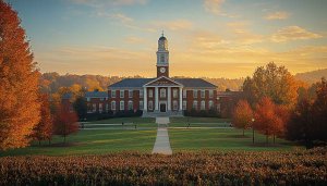 Liberty University Autumn Campus Desktop Wallpaper, Free Mobile Background
