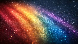 Rainbow Glitter Sparkle 4K Desktop Background Aesthetic Mobile Wallpaper