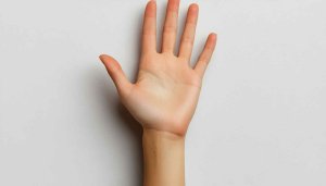 High Five Gesture White Background Mobile Wallpaper Simple Wrist