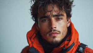 Handsome Man Portrait HD Wallpaper, Attractive Male Model Background