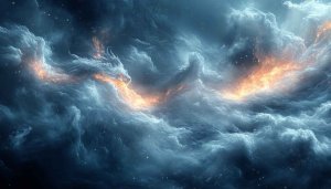 Epic Nebula Dragon 4K Wallpaper for Desktop and Mobile Backgrounds
